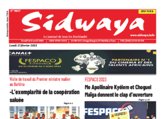 Une Sidwaya du 27-02-2023