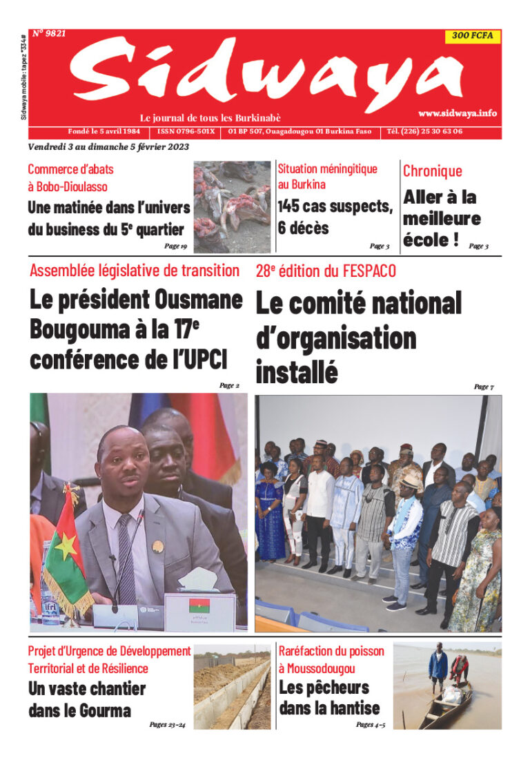 Une du 3-02-2023