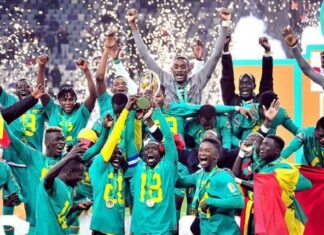 CHAN : Une prime de 10 millions de F CFA et un terrain pour Les Lions de la Teranga