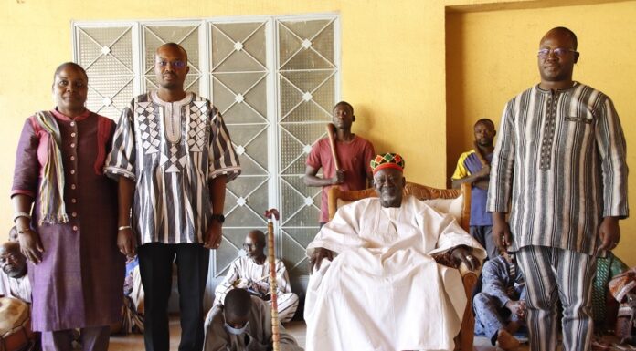 28e édition du FESPACO: Le Moogho Naaba Baongo bénit le Comité national d’organisation(CNO)