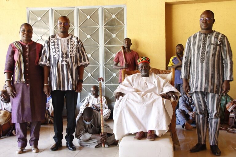 28e édition du FESPACO: Le Moogho Naaba Baongo bénit le Comité national d’organisation(CNO)