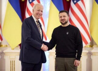 Guerre en Ukraine : Joe Biden invité surprise à Kiev promet plus d’armement