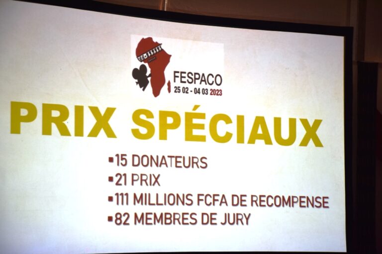 FESPACO/Prix spéciaux: 111 millions FCFA pour les meilleurs films