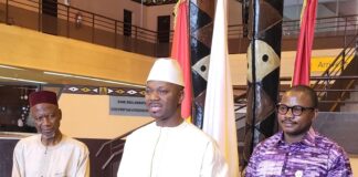 Commémoration de l’an I du CNT en République de Guinée : Le président de l’ALT Ousmane Bougouma à Conakry