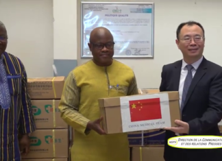 Coopération : La Chine offre du matériel médical au CHU Tengandogo