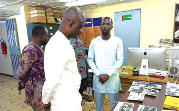 Les Editions Sidwaya : le délégué général du FESPACO sous les projecteurs