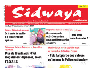 Une du 10-03-2023