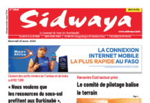 Une Sidwaya du 15-03-2023