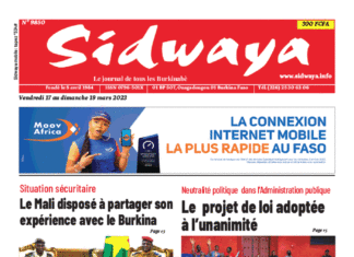 Une Sidwaya du 17 au 19-03-023