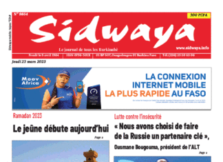 Une Sidwaya du 23-03-2023