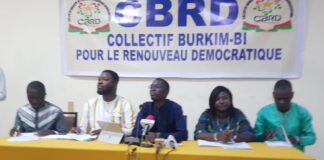 Situation sécuritaire : Le Collectif Burkim-Bi pour le Renouveau Démocratique soutient la Transition