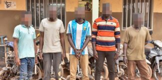Ouagadougou : Un réseau de présumés malfrats mis aux arrêts par la Police nationale.