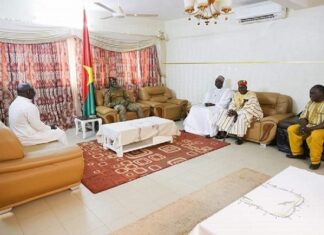 Kaya : Ibrahim Traoré échange avec les forces vives de la région