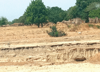 Extraction de sable dans le Ganzourgou : une tueuse silencieuse de l’environnement