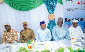 Rupture collective de jeûne : la FAIB prie pour la consolidation de la paix