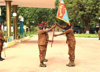 Etat-major général des armées : le colonel-major Célestin Simporé installé