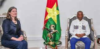 Coopération bilatérale Burkina Faso-Royaume-Uni : l’ambassadeur Katharine Ransome chez le Premier ministre