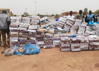 Burkina :Plus de 10 tonnes de poulets prohibés saisies à 42 km de Ouagadougou