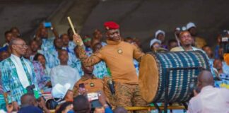 SNC 2023 : Ibrahim Traoré donne les trois premiers coups de tambour