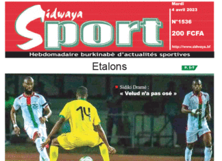 Une Sidwaya Sport du 04-04-2023