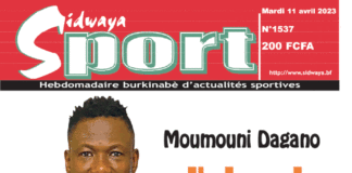 Une Sidwaya Sport du 11-04-2023