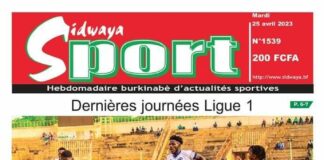 Une Sidwaya du 25-04-2023