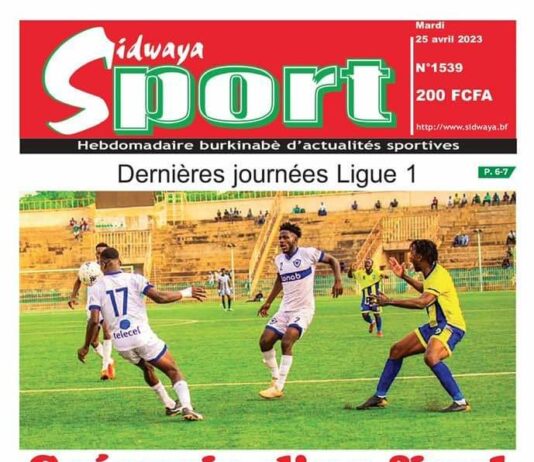 Une Sidwaya du 25-04-2023