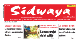 Une Sidwaya du 11-04-2023