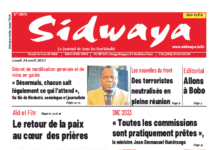 Une Sidwaya du 24-04-2023