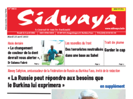 Une Sidwaya du 25-04-2023
