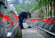 Chine : Célébration du Qingming, pour honorer les ancêtres