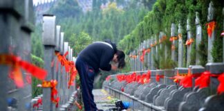 Chine : Célébration du Qingming, pour honorer les ancêtres