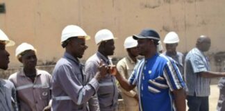 Burkina : Le Ministre de l’Energie visite la centrale hydroélectrique de Bagré