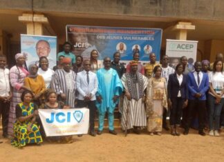 Réinsertion sociale : La JCI /Ouaga Metba offre une opportunité à sept jeunes de Ouagadougou