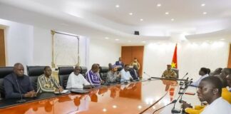 Burkina: « Nous sommes venus apporter le soutien de la classe politique, et encourager le Chef de l’Etat » Eddie Komboigo