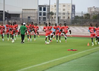 CAN U17 Algérie 2023 : Les Étalons cadets se préparent à affronter demain les Super Eaglets Nigérian pour une place au mondial