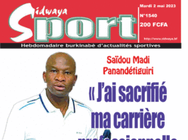 Une Sidwaya Sport du 02-05-2023