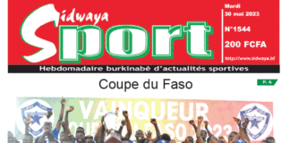 Sidwaya Sport du 30-05-2023