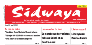 Une Sidwaya du 11-05-2023