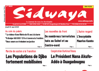 Une Sidwaya du 11-05-2023