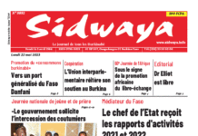 Une Sidwaya du 22-05-2023