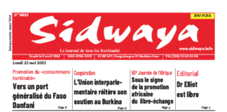 Une Sidwaya du 22-05-2023