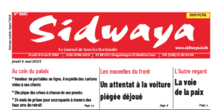 Une Sidwaya du 04-05-2023