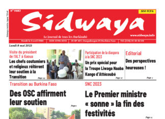 Une Sidwaya du 5-08-2023