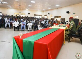 Université de Fada N’Gourma : le Président de la Transition décline sa vision de l’enseignement aux acteurs