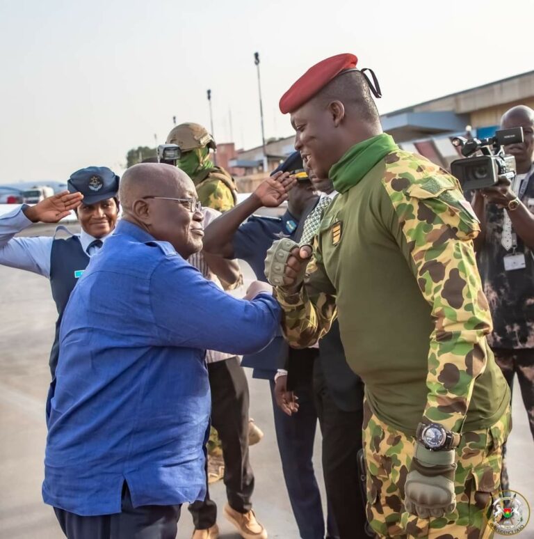 Coopération bilatérale: Le président ghanéen Nana Akufo-Addo à Ouagadougou (Présidence du Faso)