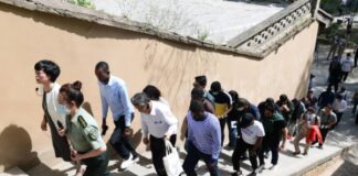 Chine : Des journalistes étrangers sur les traces de la révolution chinoise à Yan’an dans la province de Shaanxi