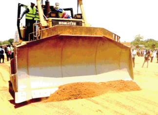 Bitumage de la route Gaoua-Batié : les travaux officiellement lancés