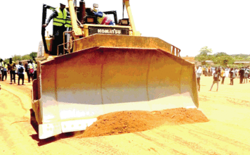 Bitumage de la route Gaoua-Batié : les travaux officiellement lancés