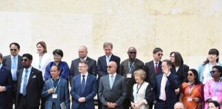 76è Assemblée mondiale de la Santé: Le ministre Robert KARGOUGOU, à Genève, en Suisse